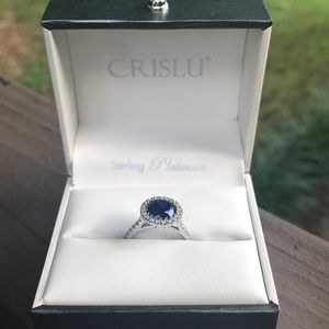 Crislu Size 6 Sapphire ring from Biltmore